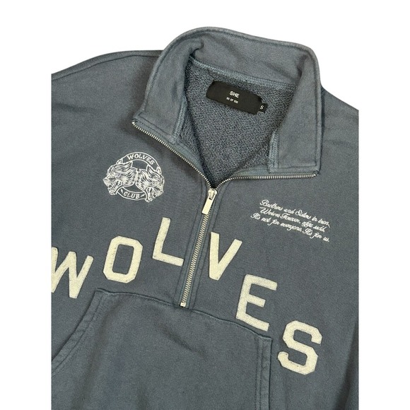Darc Sport Tops - DARC SPORT Wolves Club Bodybuilding Cropped Sweater‎ Sweatshirt 89 of 500 Size S